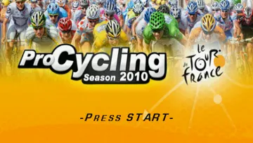 Pro Cycling Season 2010 - Le Tour de France (EU) screen shot title